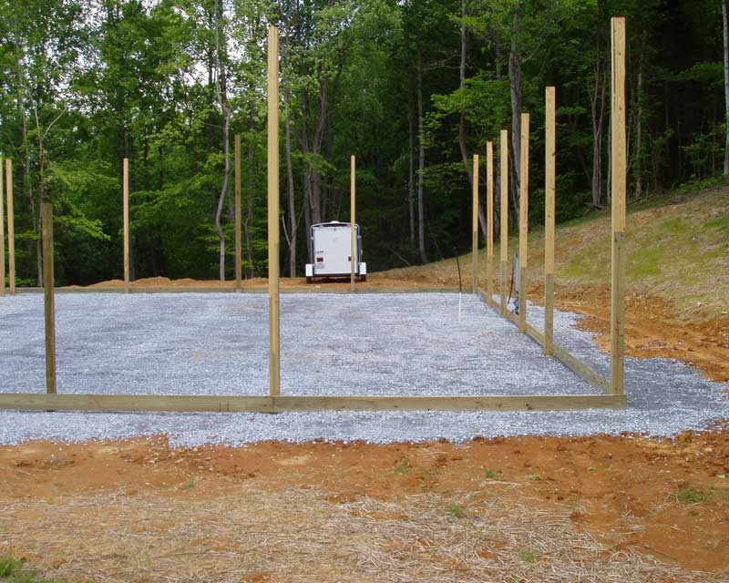 Pole barn construction plans
 