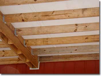 Roof only with vapor barrier