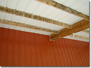 Roof only with vapor barrier