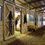 Post-frame Covered Equestrian Round Pens