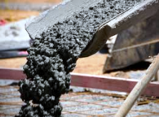 Pouring Concrete into Holes With a High Water Table