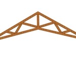 Post Frame Scissor Trusses