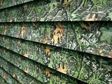 Camouflage Vinyl Siding