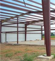 Steel Building Columns