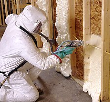 Spray Foam, Up Instead of Out, and a B-Ball Court