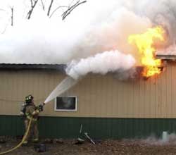 Steel Roofs and Fire