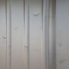 Steel Siding Scratches & Dents
