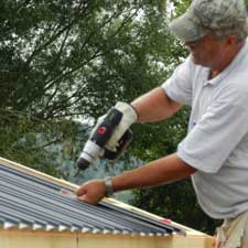 Installing Steel Roofing