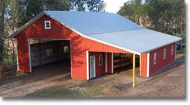 metal barn buildings