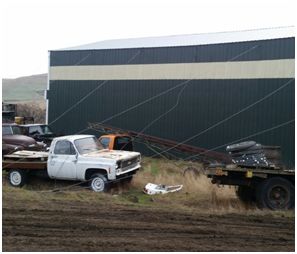 Guy-wires for Pole Barns