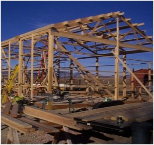 pole building frame