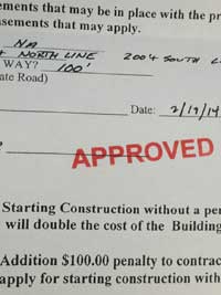 building permit