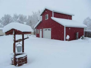 snowy-monitor-building