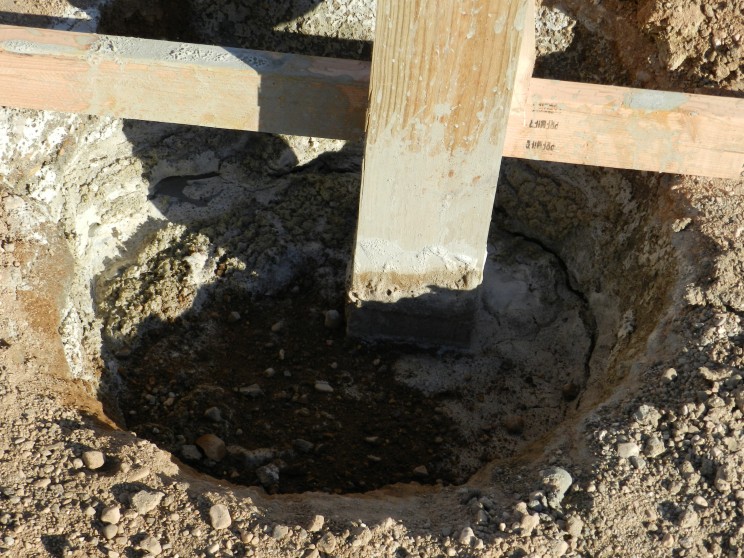 digging holes for pole barn posts Archives Hansen Buildings
