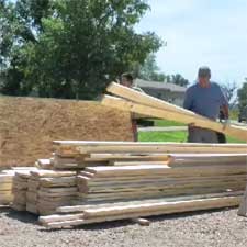 Lumber Offloading