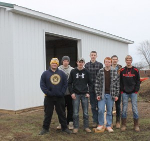 Students building