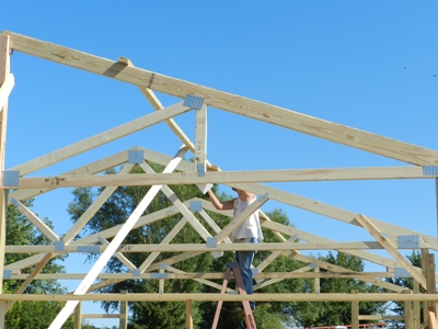 trusses truss hansenpolebuildings