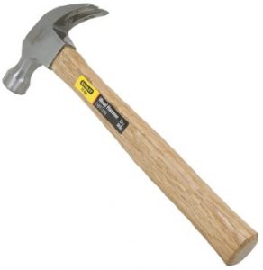 wood handle hammer