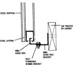 A Door Guide with a Roller, When to Pour Concrete, and Bedrock Anchors!