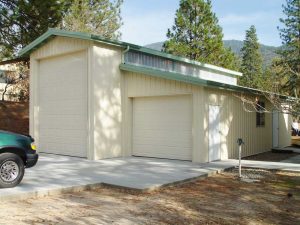 Pole barn garage