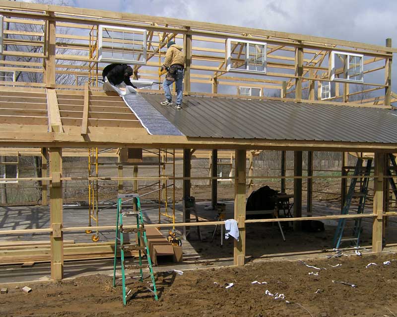 shed-insulation - Hansen Buildings