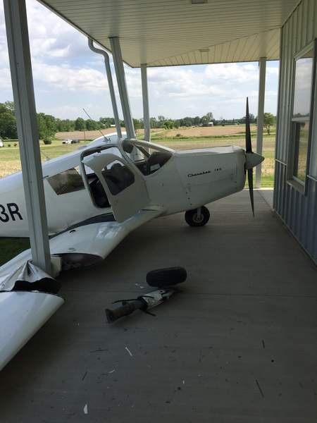 Airplane vs. Pole Barn-Guess Who Won?