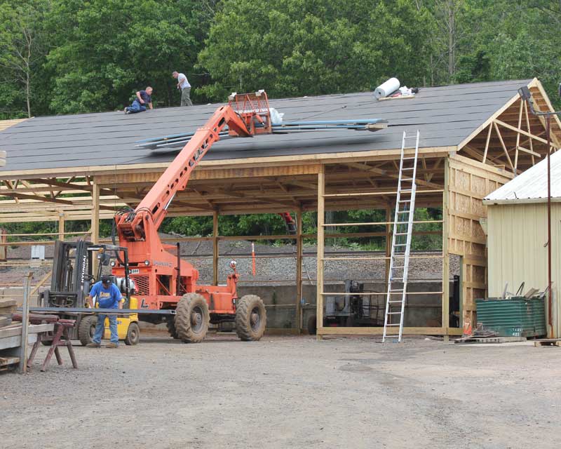 Replacing Siding, Adding Roof Steel, and Sliders - Hansen 