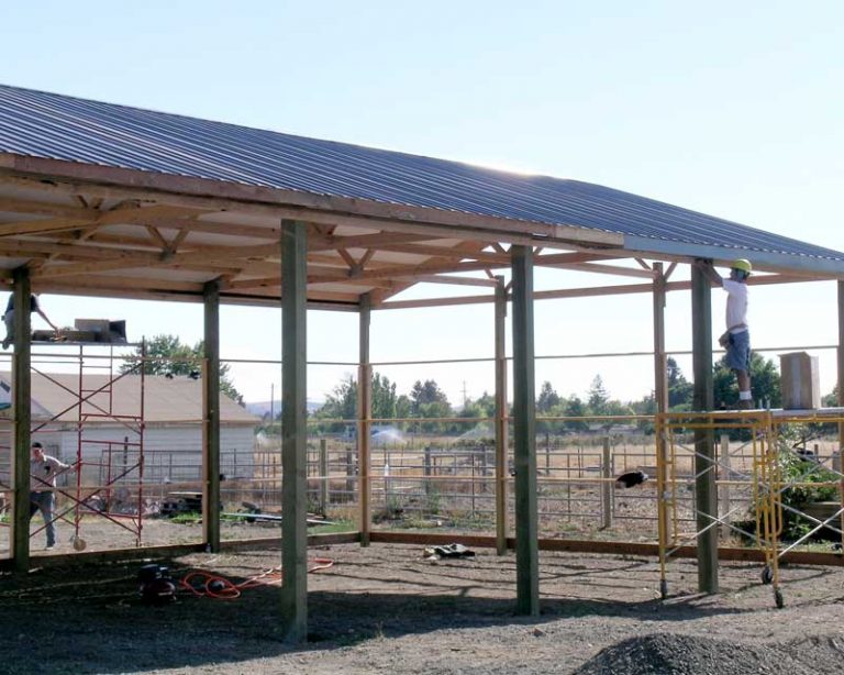 Indiana Class 1 Building Must Have Posts on 4' Centers? - Hansen Buildings