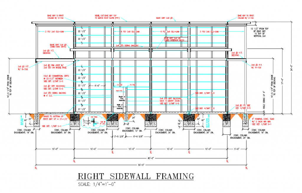 Decks and Exterior Balconies of Post Frame Buildings