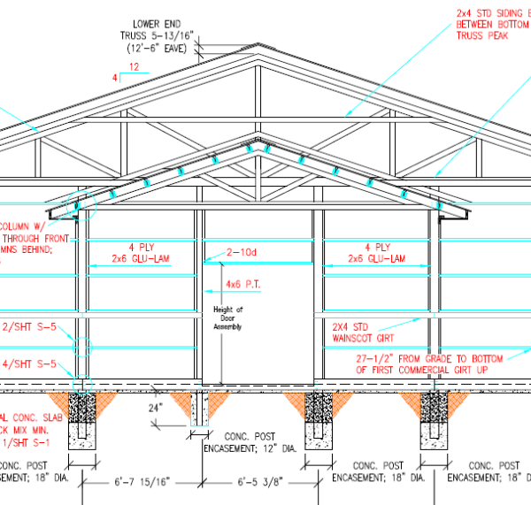 Sub Gable How to Frame a Reverse Gable Porch - Hansen Buildings