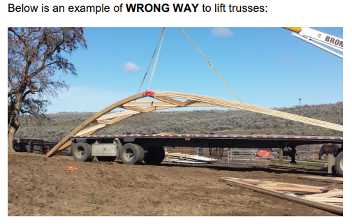 Safety Information for Post Frame Truss Installation