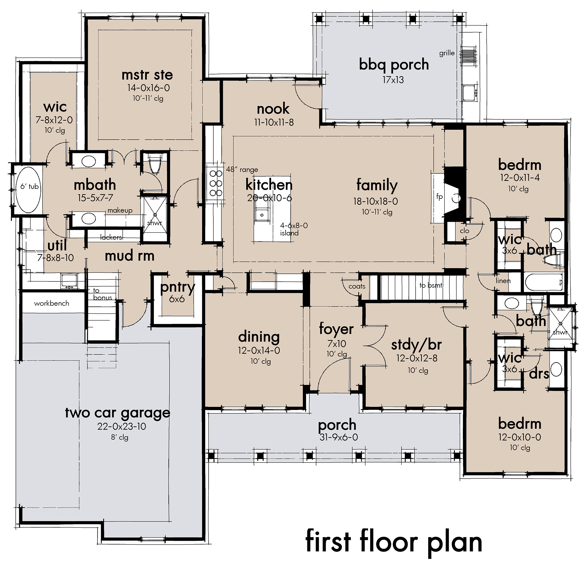 Floor Plans, Pressure Treated Posts, and Temperature Control