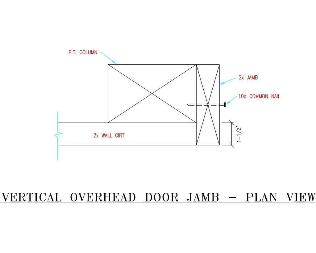 Overhead Door Jambs Hansen Buildings