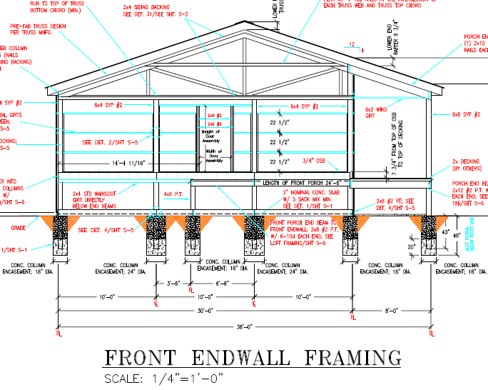 Cabin Design Over a Crawl Space