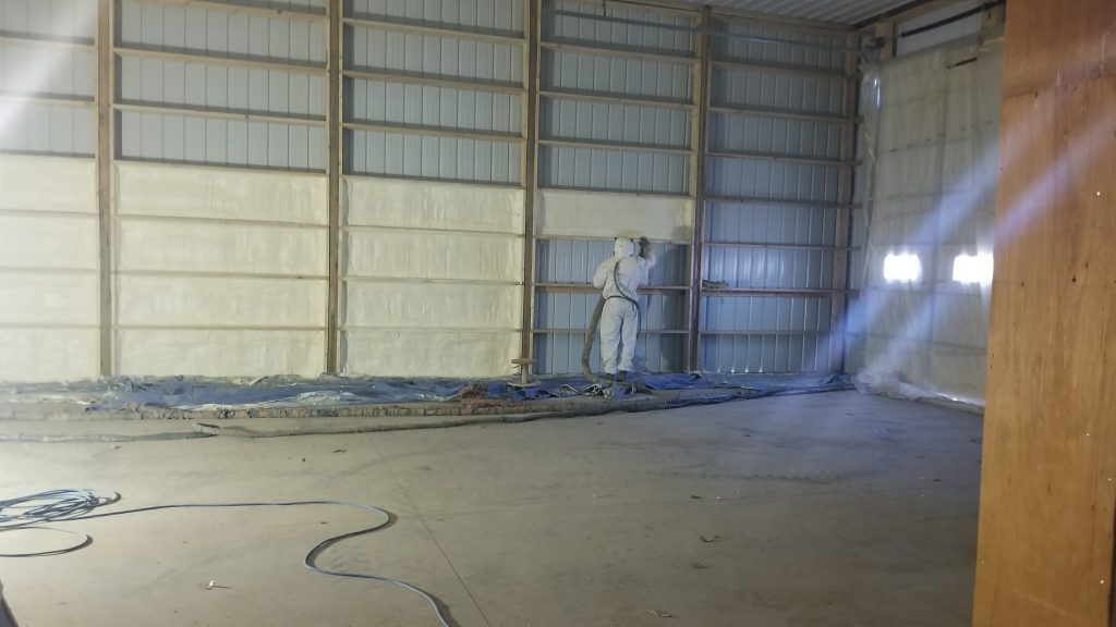 Spray Foam Insulation and Steel Roofing and Siding