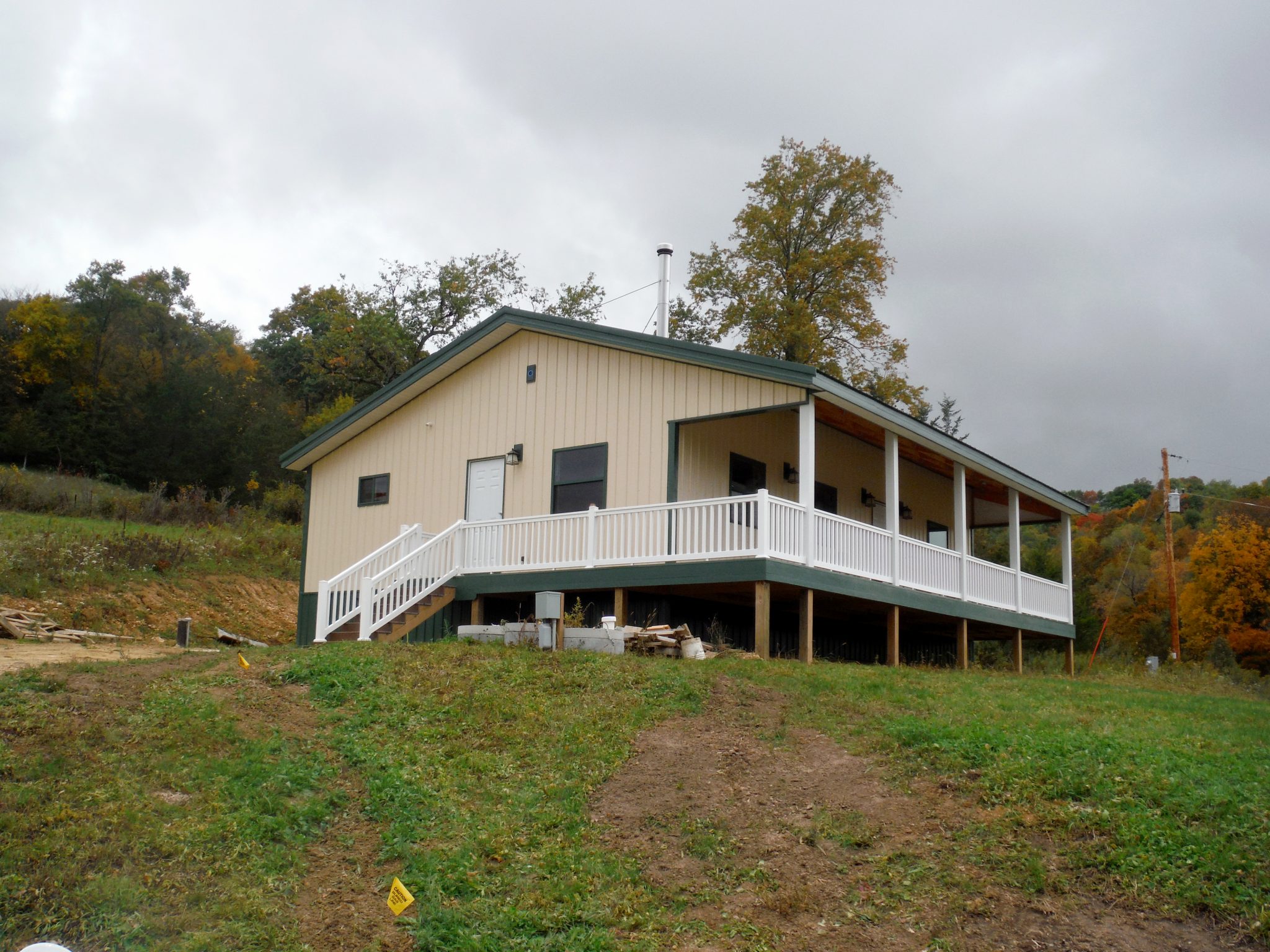 Hansen Buildings Pole Barn Kits - pa3od1c