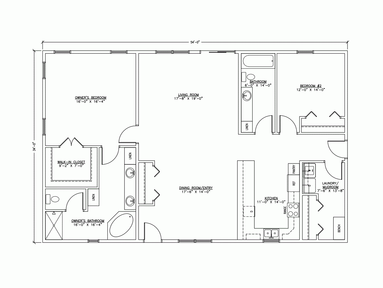 floor plans without dining room