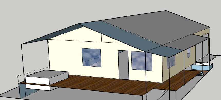 Adding a Post Frame Gable Extension