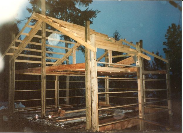 What to do When the Old Post Frame Garage Has Issues - Hansen Buildings