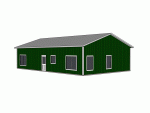 Scout Camp Pavilion, Post Frame Financing, and Lot Size Needed