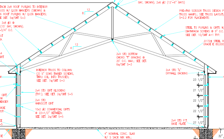 Attic Style Trusses attic-style-trusses