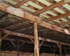 Alaska Pole Barn with Actual Poles