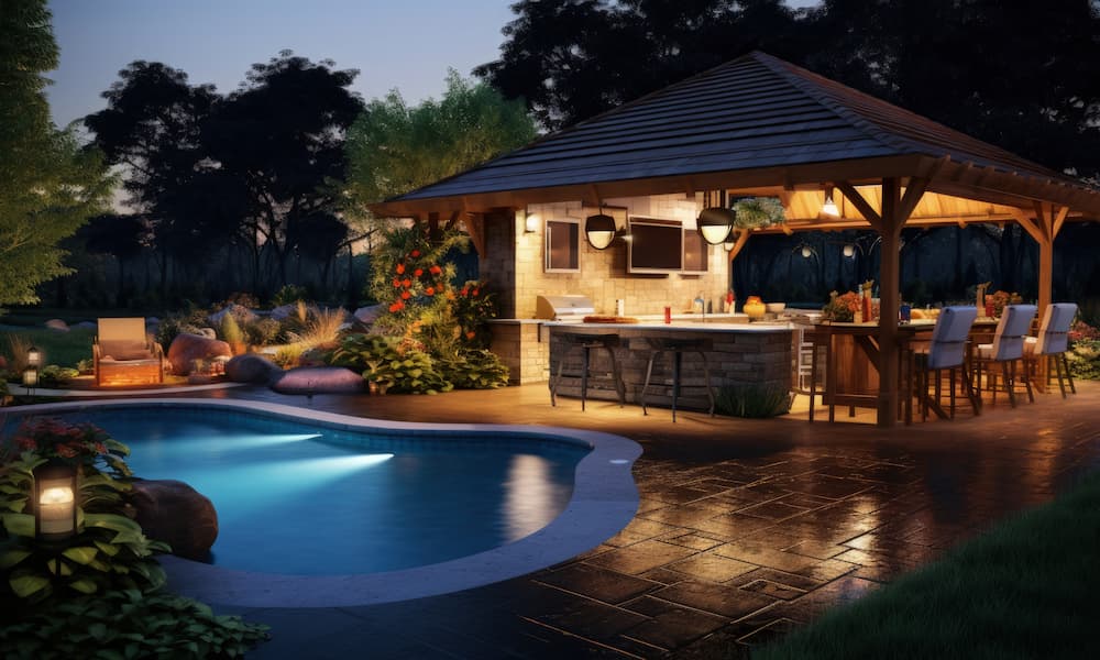 Outdoor Kitchen Gazebo Buildings Hansen Pole Buildings