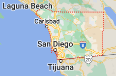 San Diego County, Wind Speeds, and Wet Set Column Brackets