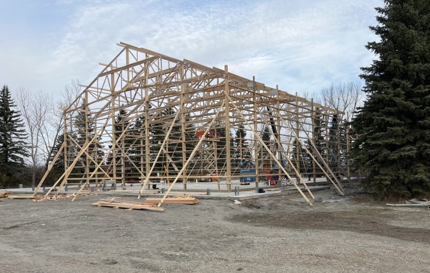 Pole Building Construction Using Steel Tubing
