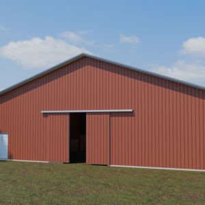 60x120x16 Post Frame Riding Arena Kit
