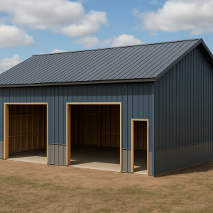 60x60x14 Pole Barn Kit
