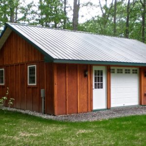 24x30x9.5 Pole Barn Kit