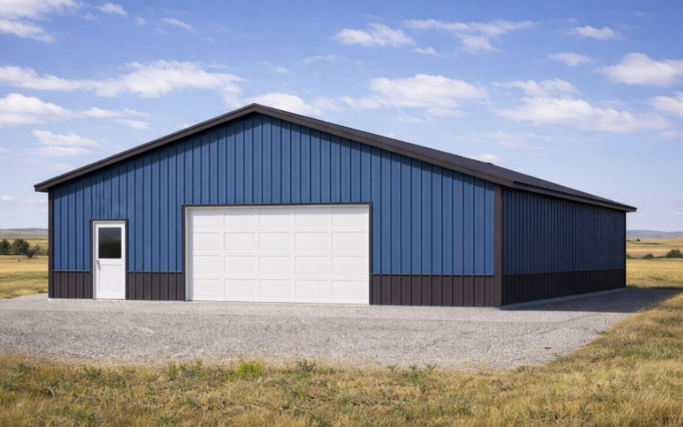 40x60x12 Pole Barn Kit