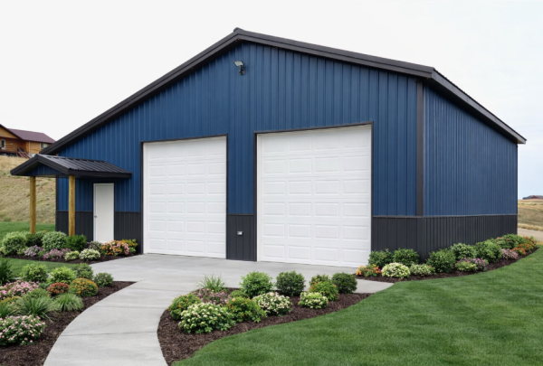 30x40x14.5 Pole Barn Kit - Hansen Buildings